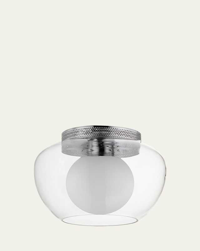 Mat Sanders design from Studio M Incognito 8" Surface Mount - Clear/Chrome